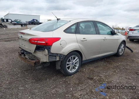 2017 Ford Focus Se z USA, uszkodzony, nr VIN 1FADP3F25HL243956